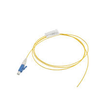 Fibra Pigtail simplex monomodo, 1 metro, color amarillo