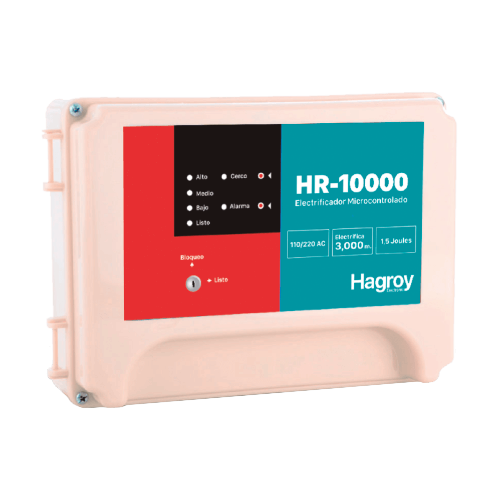 Electrificador HR-10000 SMD 1 zona 110VAC