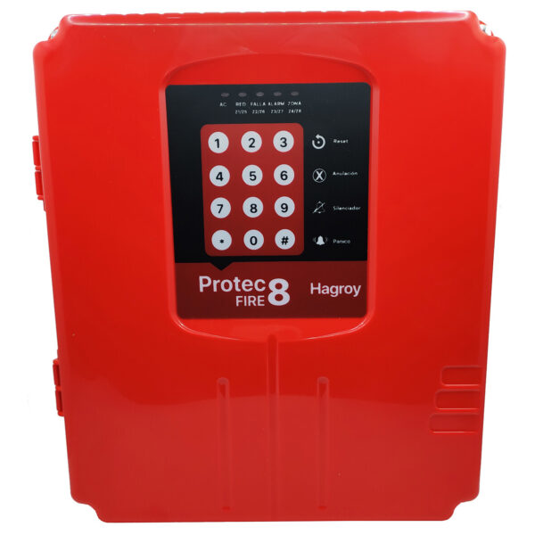 Panel de alarma Protec Fire 8 SMD/THD 110VAC