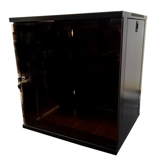Rack Gabinete 19" cerrado de pared 12U