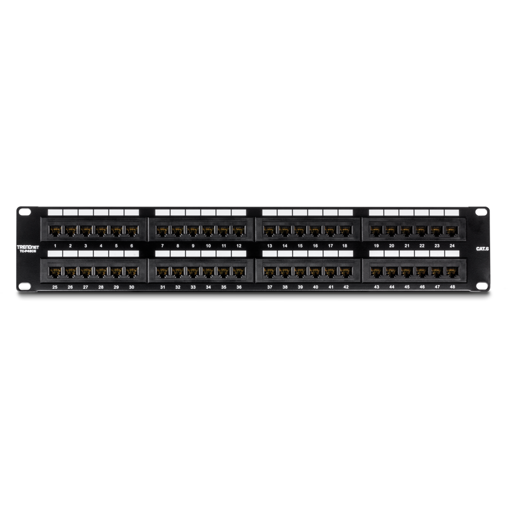 Patch Panel UTP CAT6, 48 Puertos