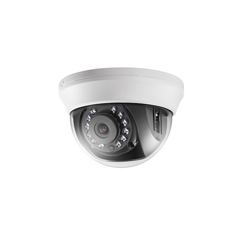Cámara Turbo HD-TVI EXIR tipo domo plástica IP66 lente 2.8MM