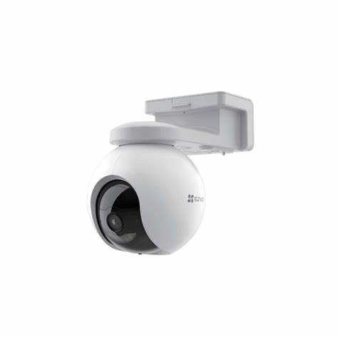Cámara exterior con batería HD 4MP 2K. Cobertura panorámica 360° Funcional con el panel solar