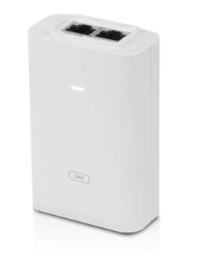 Inyector PoE, 24VDC, 24W blanco