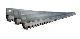 [GALV-TABL-ALUM-800] Cremallera de acero galvanizado y aluminio 1,5 m (Unidad)