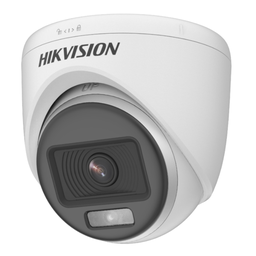 [DS-2CE70DF0T-MF 2.8MM] Cámara domo Turbo HD 2MP 2.8MM Metálica ColorVu