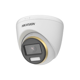 [DS-2CE72DF3T-F 2.8MM] Cámara domo plástica Turbo HD 2MP 1080P 2.8MM COLORVU