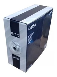[STC-CAT5E-305W] Cable UTP CAT5E 305M color blanco