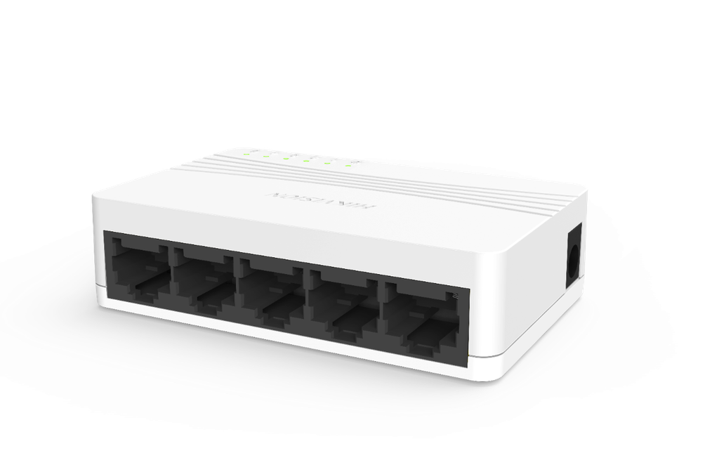 Switch Gigabit No Administrable de Escritorio con 5 puertos 10/100/1000 Mbps
