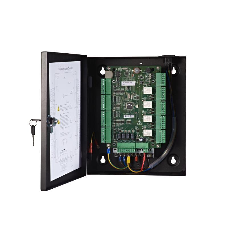 Control de acceso para cuatro puertas