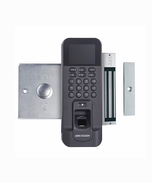 Kit de control de acceso, huella dactilar + tarjeta