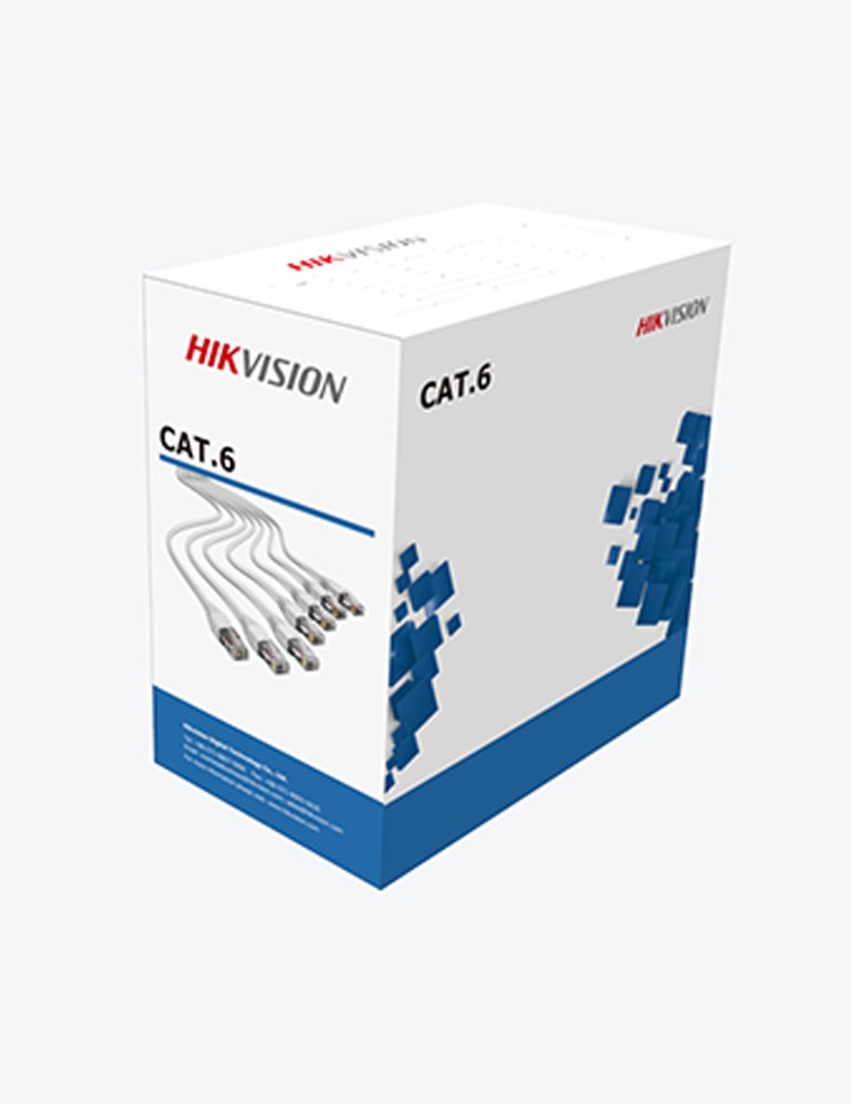 Cable UTP CAT6 24AWG 100% cobre 305M 1000FT certificado