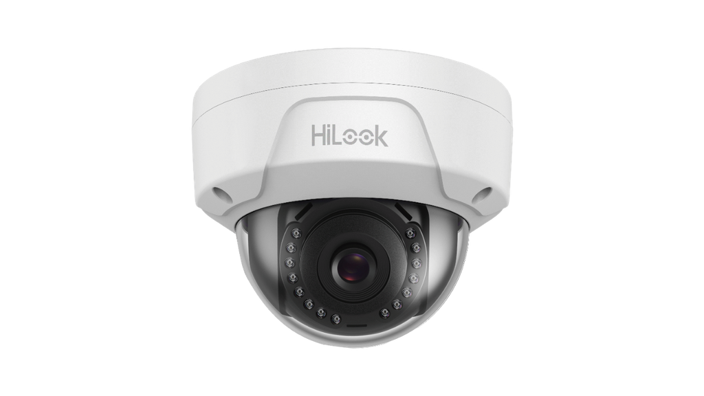 Cámara domo IP 4MP HiLook 2.8mm