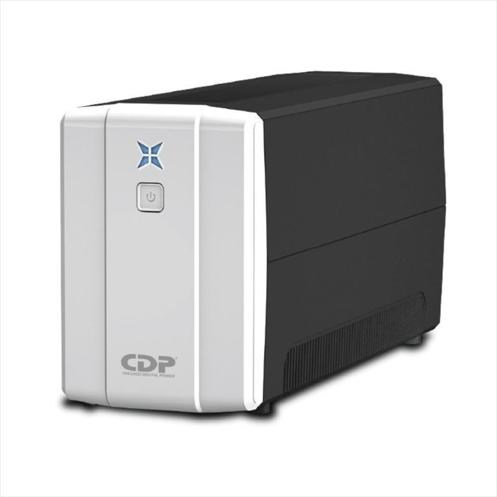 Regulador de voltaje UPS - capacidad 500VA salidas AVR 4 salidas UPS 4