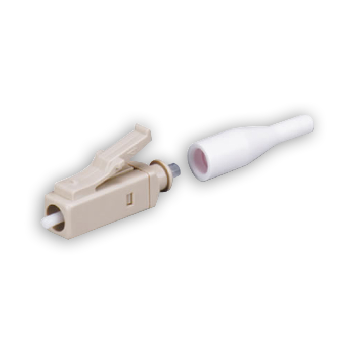 Conector de Fibra Óptica LC simplex lightspeed azul