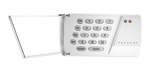 Teclado LED 10 zonas PARADOX K636 MG SP