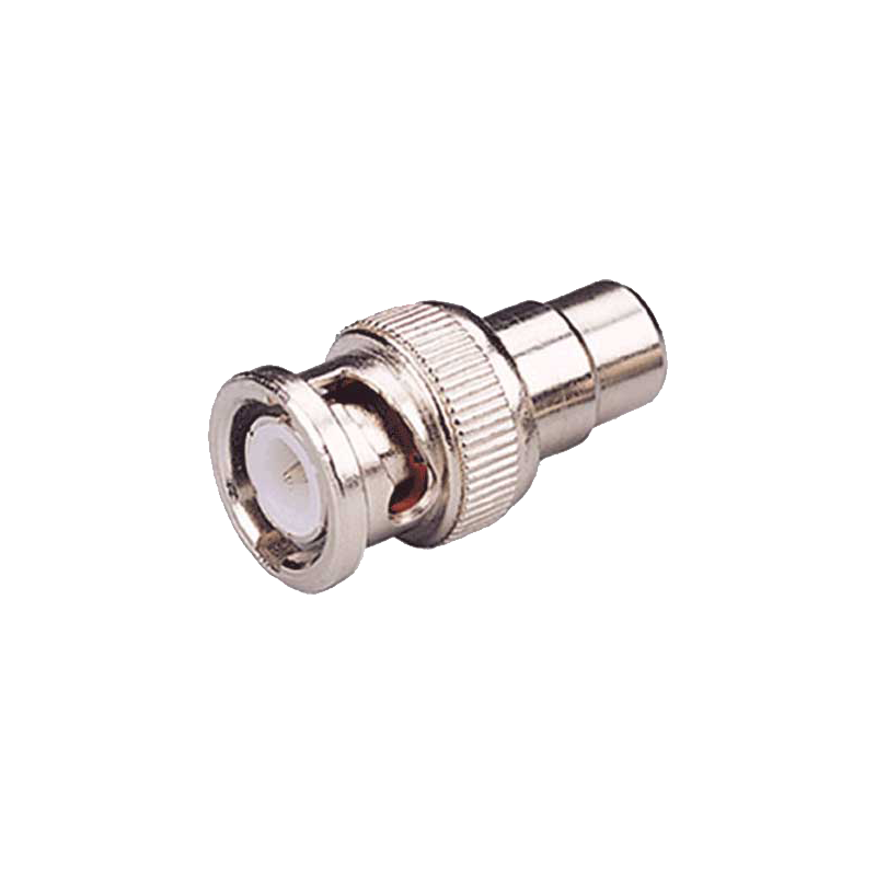 Conector Bnc macho a Rca hembra