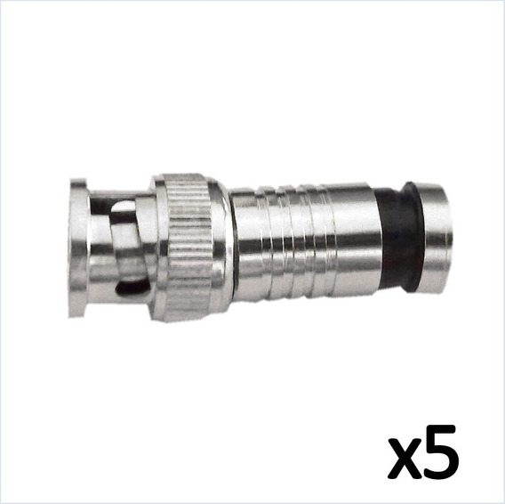 Conector Bnc para cable RG59 núcleo 0.8mm