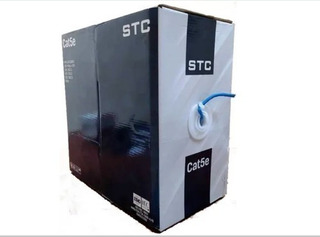 Cable UTP CAT5E 305M color azul
