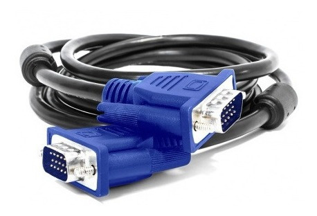 Cable VGA macho doble filtro 5 metros
