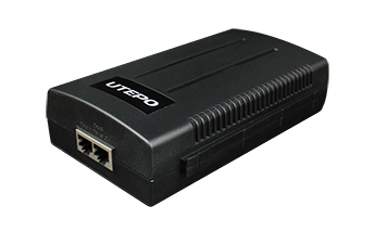 Inyector PoE plus UTEPO gigabit ethernet 95W uso en ambientes extremos