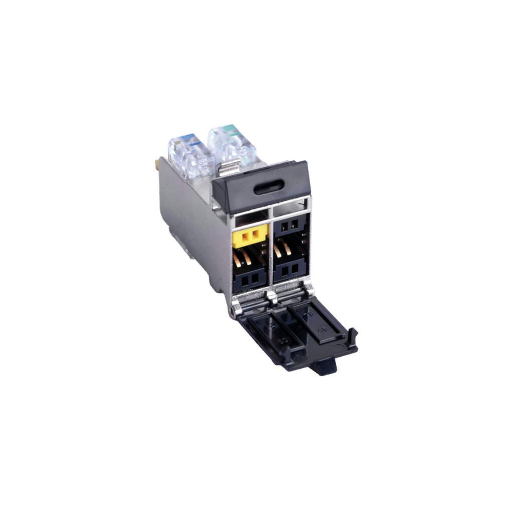 Coupler Outlet Siemon TERA Cat 7A/8 Negro