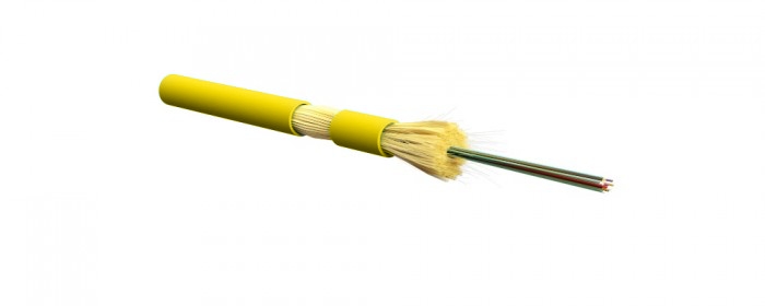 Cable Siemon 12 Fibras Monomodo OS1/OS2 Indoor Amarillo 1 Kilometro
