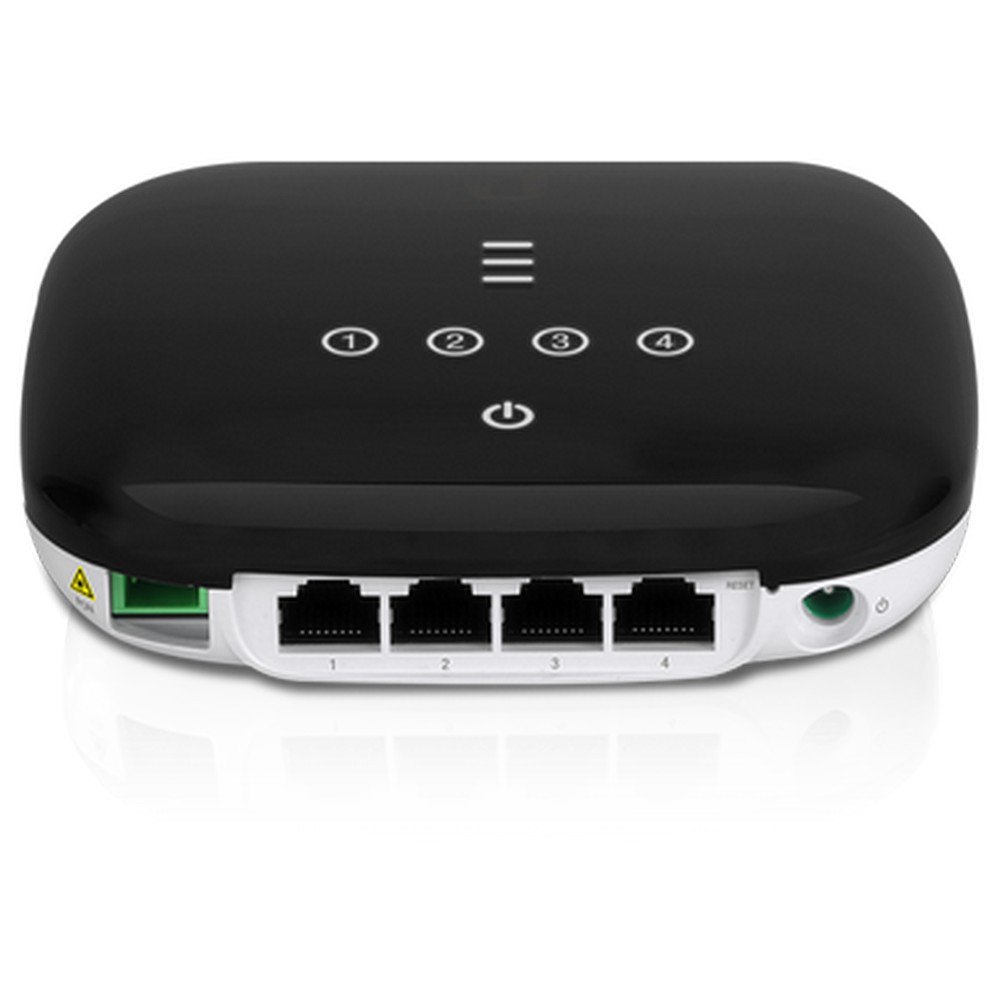 Unidad de red óptica UFiber WiFi con 1 puerto WAN + 4 puertos LAN Gigabit