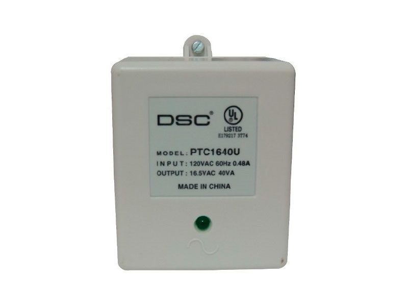 Transformador 16.5VCA 40VA para alarma