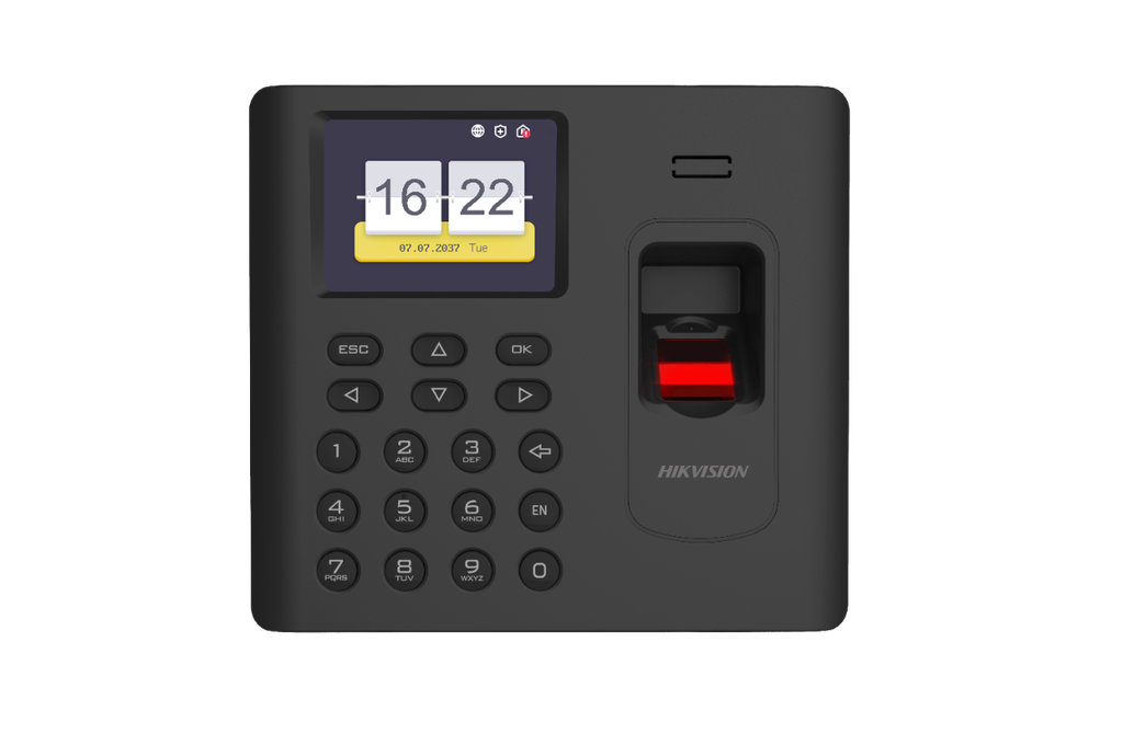 Terminal de asistencia, huellas dactilares, K1A802 Pro Series