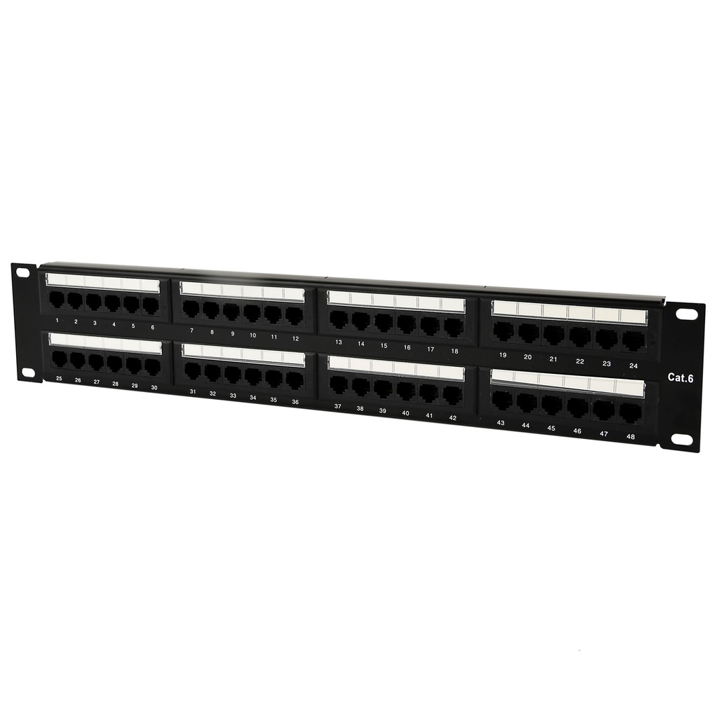 Patch Panel UTP CAT6, 48 Puertos