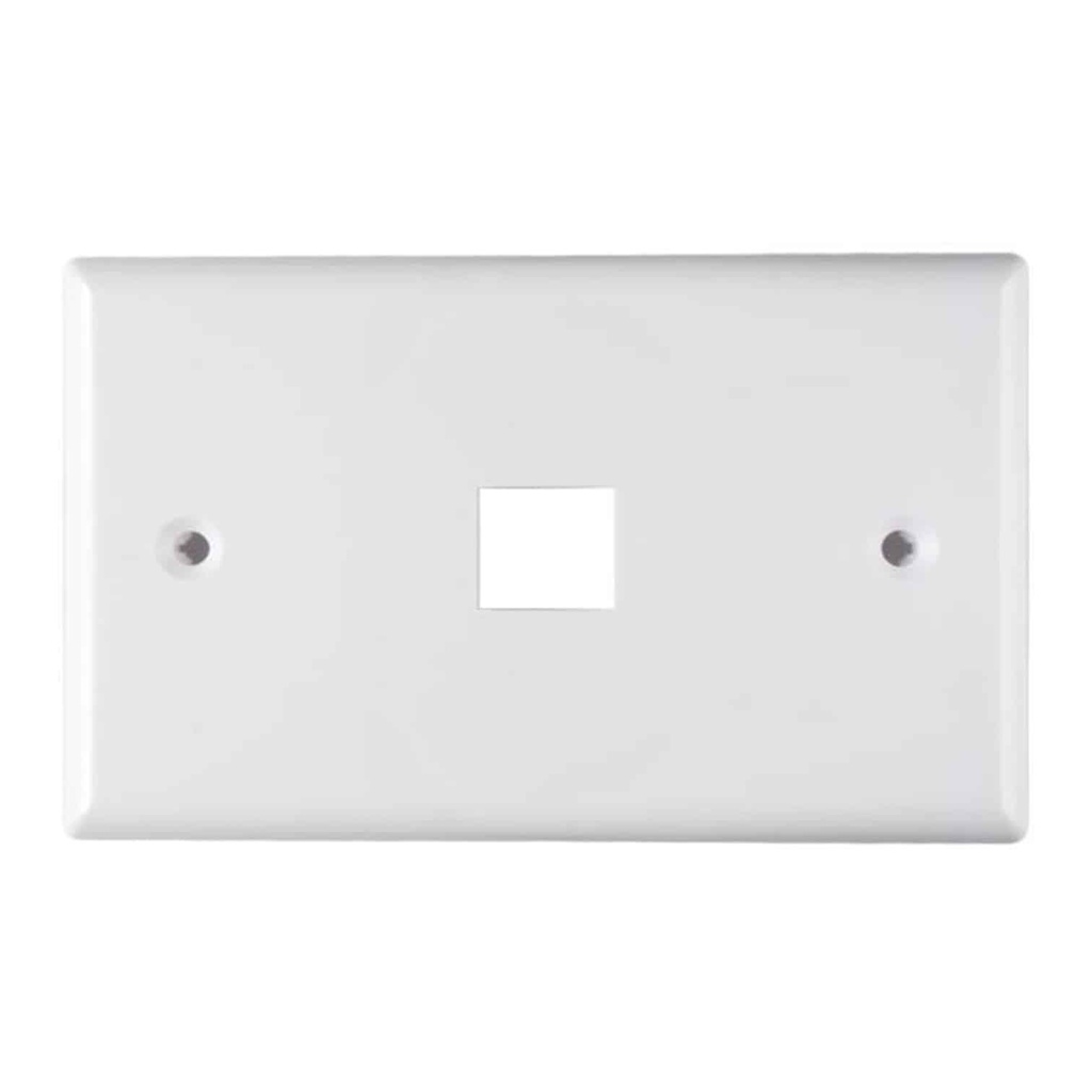 Face Plate 1 Puerto