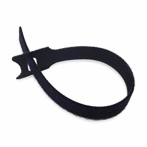 Cinta Velcro para cable de red 12x200mm (100 unidades)
