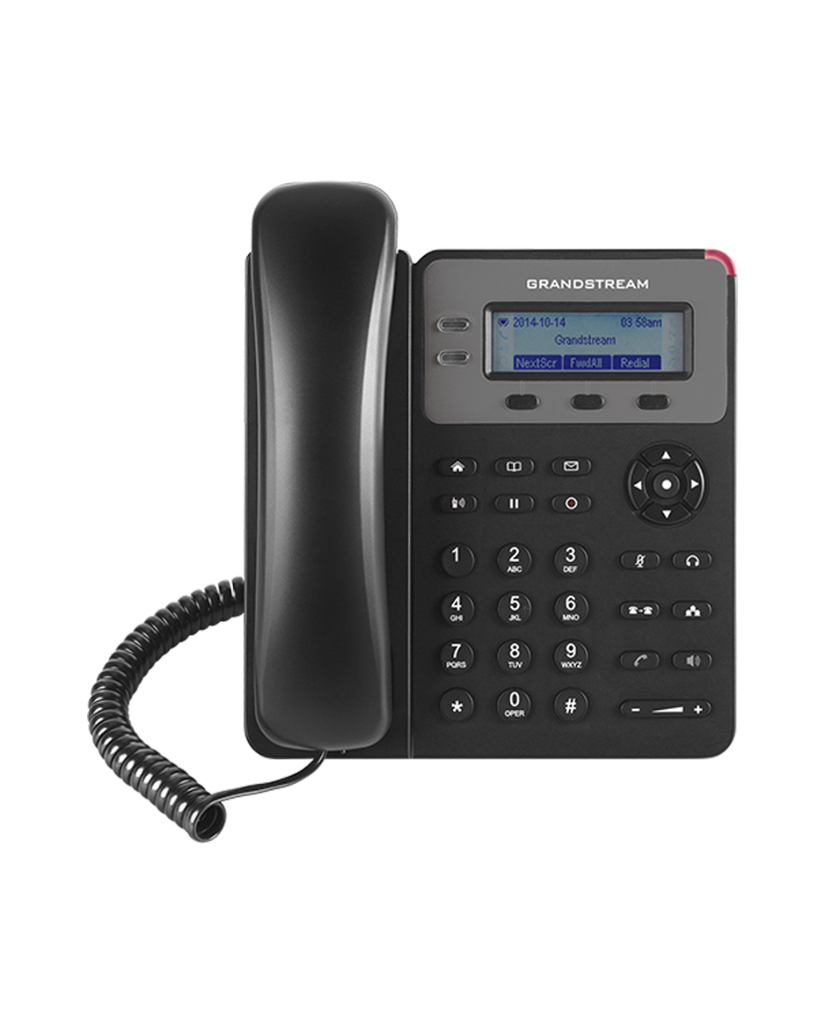 Teléfono IP SMB de 2 Líneas con 3 teclas de función programables y conferencia de 3 vías. PoE