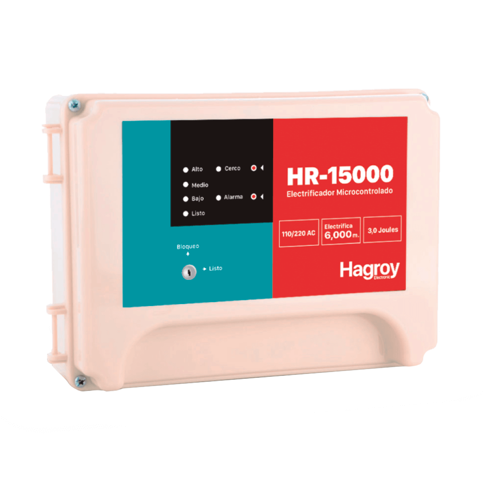 Electrificador HR-15000 SMD 1 zona 110VAC