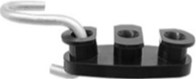 Tensor de cable con gancho galvanizado - Herraje tipo tensor telefónico para Fibra Drop