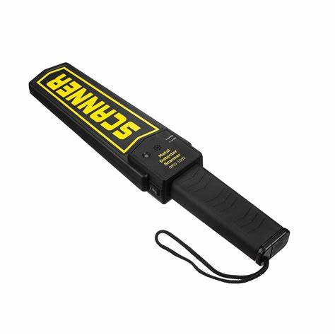 Detector de Metales Portátil / Ligero y Fácil de Utilizar / Alerta Visual, Audible y de Vibración / A Prueba de Caídas (1 Metro) / Incluye Funda para Cinturón y Batería