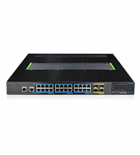 Switch Gigabit PoE Administrable / Alta Potencia 350W / Libre de riudo