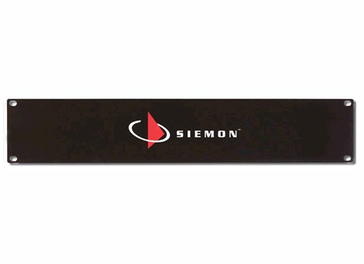 Panel Ciego Horizontal para Rack estándar de 19", 1UR, Color Negro