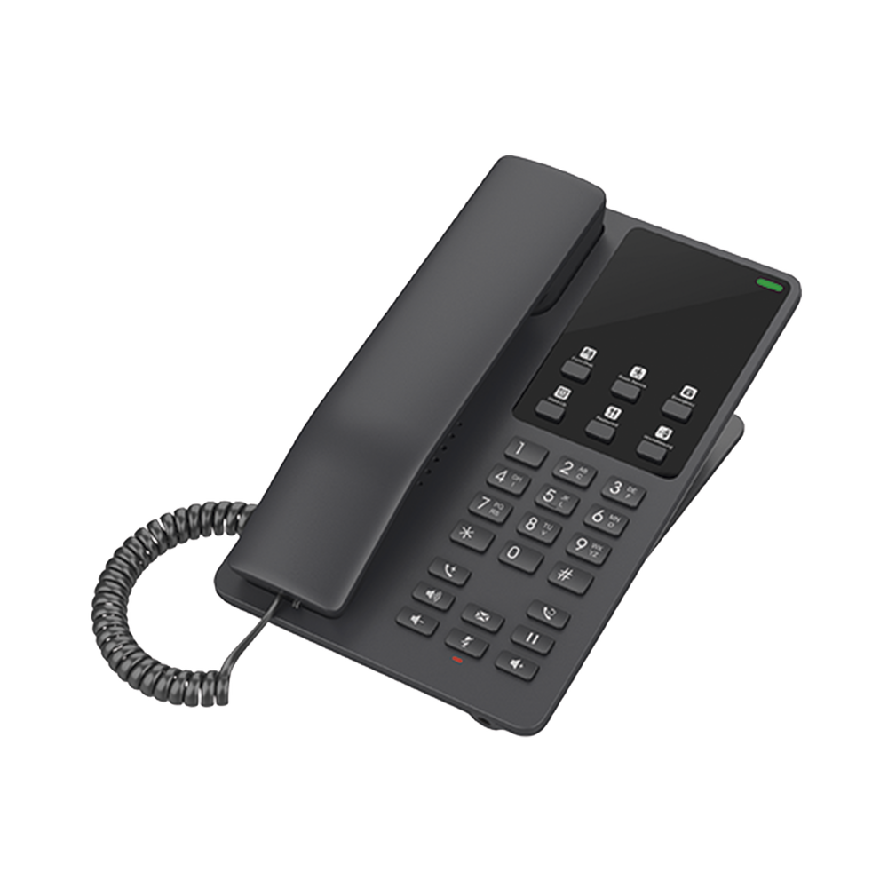 Teléfono IP Hotelero, 2 líneas SIP con 2 cuentas