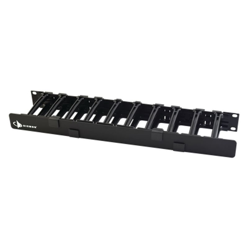Organizador de Cable Horizontal RouteIT, Sencillo, 4" de profundidad,