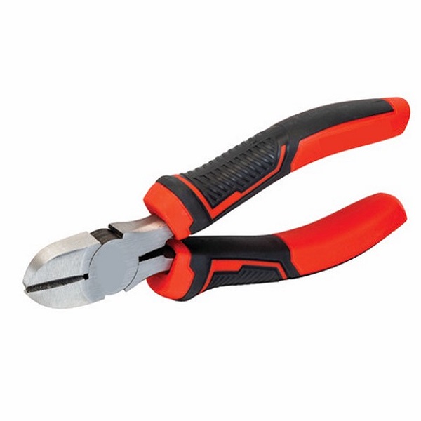 Cortador de Fibra Diagonal - 7" - Acero al cromo-níquel forjando en estampa