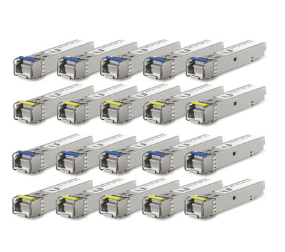Módulo Óptica Single-Mode Module, 1Gbps, BiDi, 20-PACK