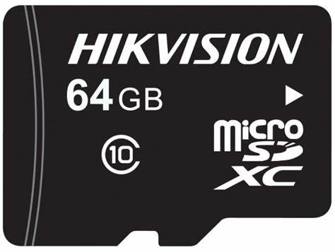 Memoria MicroSD de 64 GB, clase 10, especializada para videovigilancia.