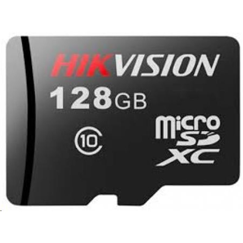 Memoria MicroSD de 128 GB, clase 10, especializada para videovigilancia.