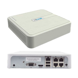 [NVR-104-B/4P] NVR 4 CANALES 4MP 4 PoE 