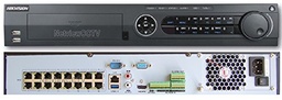 [DS-7716NI-Q4/16P] NVR 16 canales 8mp PoE 4 HDD rackeable