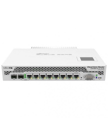 [CCR1009-7G-1C-1S+] Cloud Core Router, CPU 9 Núcleos,7 Puertos Gigabit, 1 Combo TP/SFP, 1 puerto SFP+, 2 GB Memoria