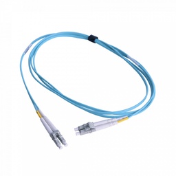 [FJ2-LCLC5V-01AH] Fibra Jumper duplex OM4 color aqua 1 metro