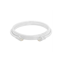 [MCE-01F07W] Patch cord UTP CAT5E 7ft. 2,13m, Blindado, con bota, Blanco